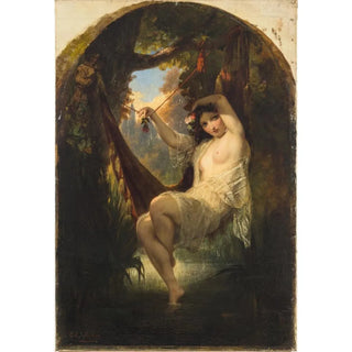 Charles Louis Mller - Nymph Of The Woods.webp