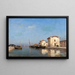 Canal en Martigues - Charles Malfroy — cuadro enmarcado en la pared