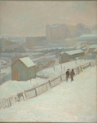 Charles Marie Dulac - La neige Montmartre.webp