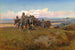 En el país enemigo - Charles Marion Russell — vista de la obra