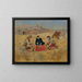 El Juego de Poker - Charles Marion Russell — cuadro enmarcado en la pared