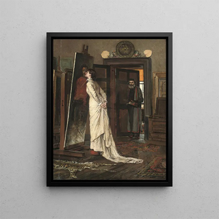 Charles Napier Kennedy - The artists studio.webp