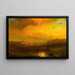 Atardecer dorado - Charles P. Appel — cuadro enmarcado en la pared