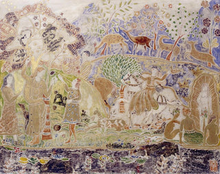 Charles Prendergast - Figures and Deer.webp