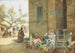 Escena de mercado en El Cairo - Charles Robertson — vista de la obra