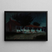 After the Arrival of the Gringo - Charles Rollo Peters — framed artwork on a wall