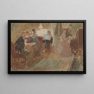 Charles Samuel Keene - Evening Entertainments.webp