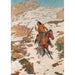Reproduction of the painting Pursuit - Charles Schreyvogel