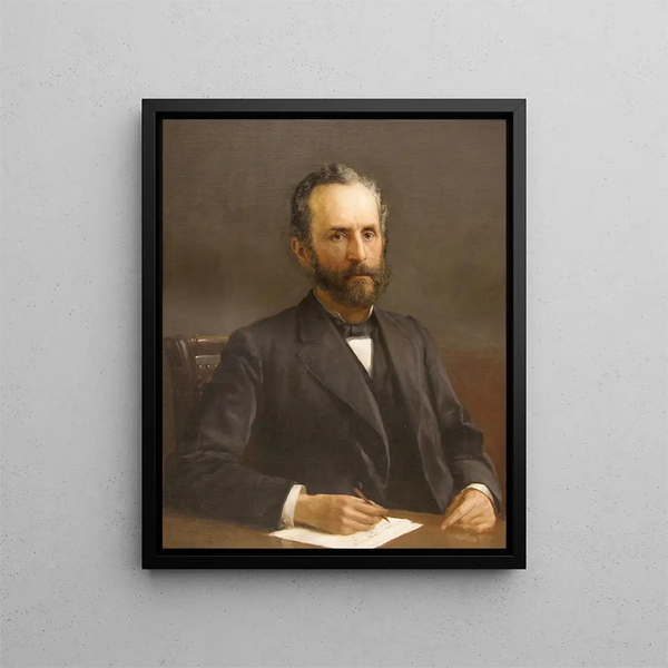 Mayor-general Manning Ferguson Force - Charles T. Webber — cuadro enmarcado en la pared