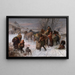 The Underground Railroad - Charles T. Webber — framed artwork on a wall