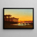 Amanecer sobre el Nilo - Charles Théodore Frère — cuadro enmarcado en la pared