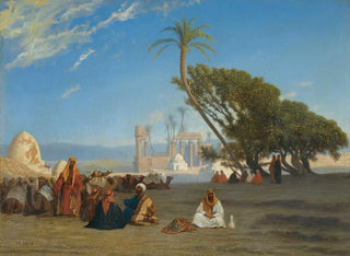 Charles Thodore Frre - Halte Dans Le Dsert.webp