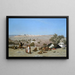 Jerusalem from the Mount of Olives - Charles Théodore Frère — framed artwork on a wall