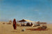 El desierto de Libia - Charles Théodore Frère — vista de la obra