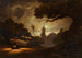 Mosque by moonlight - Charles Théodore Frère — artwork view