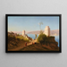 Paseo cerca de Rumeli Hisari, Constantinopla - Charles Théodore Frère — cuadro enmarcado en la pared