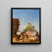 The Nusretiye Mosque in Istanbul - Charles Théodore Frère — framed artwork on a wall