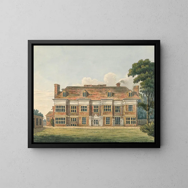 Maison d'Ealing, Middlesex - Charles Tomkins — cuadro enmarcado en la pared