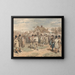 Fight - Charles Turner — framed artwork on a wall