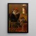 The Dentist - Charles Verlat — framed artwork on a wall