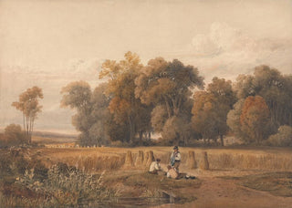 Charles Vincent Barber - Harvesting The Noontide Rest.webp