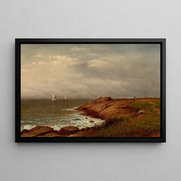 Charles W Knapp - Along the Shore Narragansett.webp