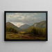 View of the Catskills - Charles W. Knapp — framed artwork on a wall