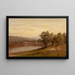 Paisaje de verano en Nueva Inglaterra - Charles W. Knapp — cuadro enmarcado en la pared