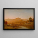 Las Montañas Blancas - Charles W. Knapp — cuadro enmarcado en la pared