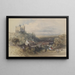 Castillo de Bolsover - Charles Walter Radclyffe — cuadro enmarcado en la pared