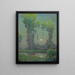 Lever de luna en Montigny - Charles Warren Eaton — cuadro enmarcado en la pared
