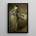 La Gigia - Charles Webster Hawthorne — cuadro enmarcado en la pared
