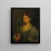 L'apprenti - Charles Webster Hawthorne — cuadro enmarcado en la pared