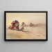 The Return of Mecca - Charles Whymper — framed artwork on a wall