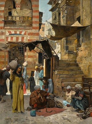 Charles Wilda - A Souk In Cairo.webp