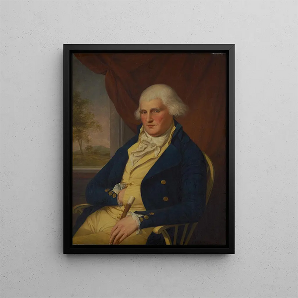 William Whetcroft - Charles Willson Peale | Cuadro — cuadro enmarcado en la pared