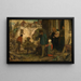 L'Expulsion - Charles de Groux — cuadro enmarcado en la pared