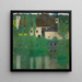 Château d'eau - Gustav Klimt — framed artwork on a wall