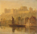 Castillo de Windsor desde el Támesis - William Daniell — vista de la obra