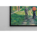 Reproduction of the painting Chemin Montant - Gustave Caillebotte