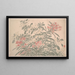 Garden Flowers Pl09 - Chen Chun — framed artwork on a wall