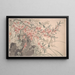 Garden Flowers Painting Pl13 - Chen Chun — framed artwork on a wall