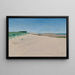 Escena de playa en Saint-Vaast - Chester Loomis — cuadro enmarcado en la pared