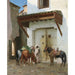 Reproducción del cuadro Caballos mantenidos por un esclavo (La parada) - Jean-Léon Gérôme
