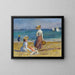 Reproducción del cuadro Números en la playa - Pierre-Auguste Renoir