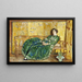 Abril - Childe Hassam — cuadro enmarcado en la pared