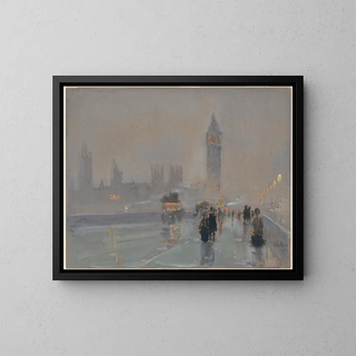 Childe Hassam - Big Ben.webp