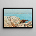Isla de los Patos - Childe Hassam — cuadro enmarcado en la pared