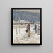 Rue de New York - Childe Hassam — cuadro enmarcado en la pared