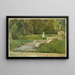 Saint-Cloud Painting - Childe Hassam — framed artwork on a wall